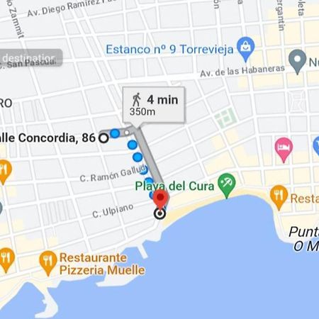 Calle Concordia 86, Two Bedroom Apartment, Up To 6 Guests, Near Del Cura Beach,Supermarket Mercadona And Central Bus Station Torrevieja Exteriér fotografie